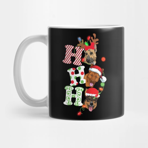 Ho Ho Ho German Shepherd by EduardjoxgJoxgkozlov